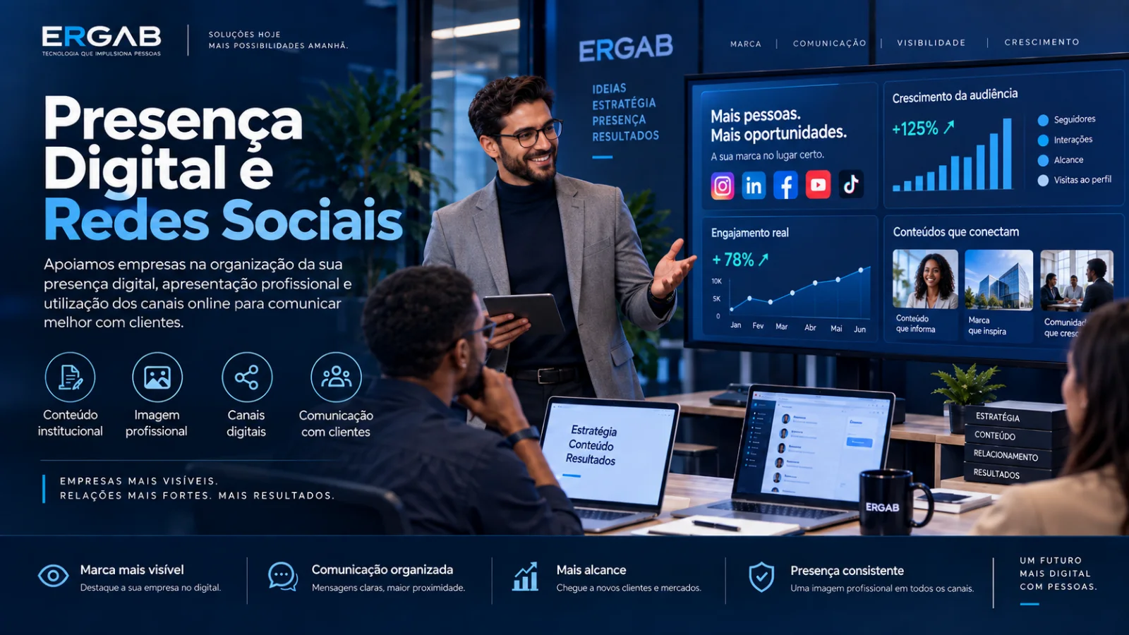 Presença Digital e Redes Sociais